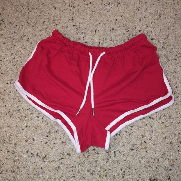 🍑SMEXY BOOTY SHORTS- red🍑 - Picture 1 of 2